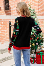 Load image into Gallery viewer, Blessed Christmas Sequin Sweater