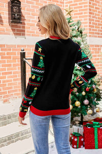 Blessed Christmas Sequin Sweater