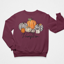 Load image into Gallery viewer, Hey Pumpkin Graphic Sweatshirt