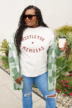 Load image into Gallery viewer, Cre8ed2luv&#39;s &quot;Mistletoe &amp; Mimosas&quot; Short Sleeve Tee